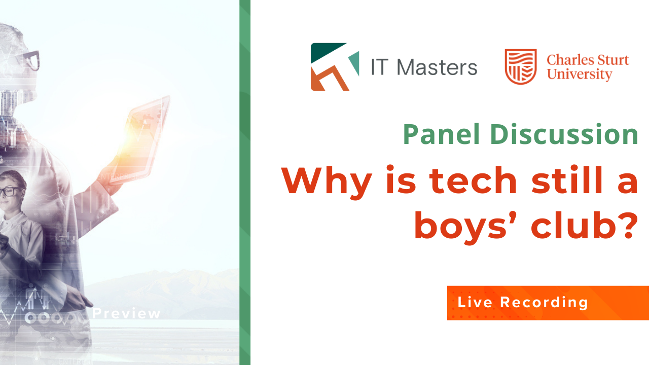 Panel: Why is tech <i>still</i> a boys' club?
