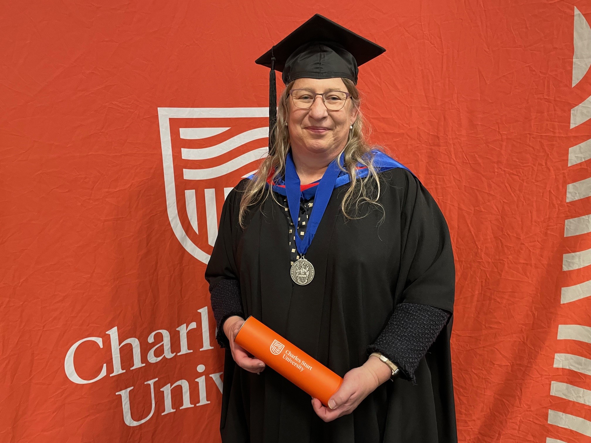 A perfect 7 wins a Postgraduate University Medal.