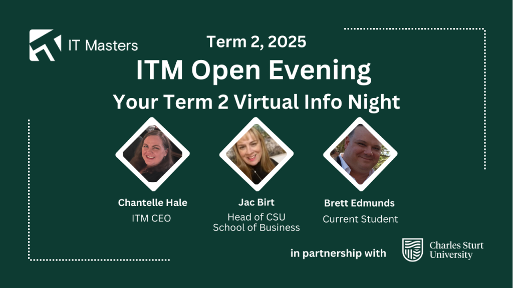 postgraduate IT courses open evening for Term 2
