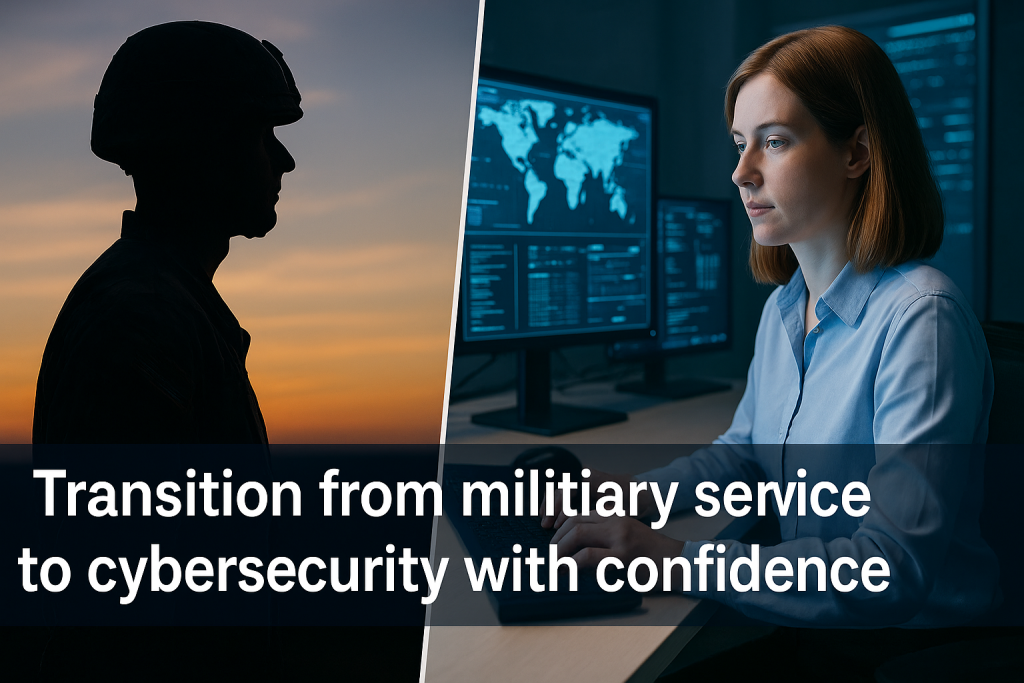 Transition from military service to cybersecurity with confidence — IT project management