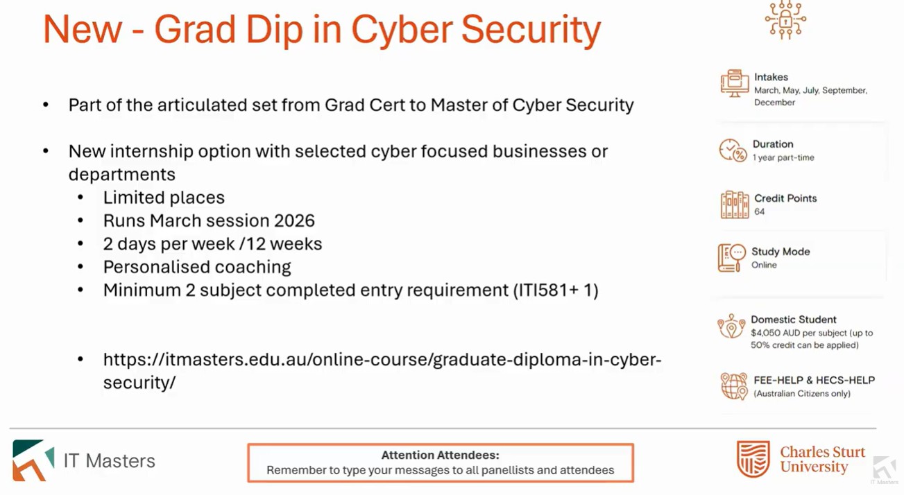 Info Session: Launch Your Cyber Security Career
